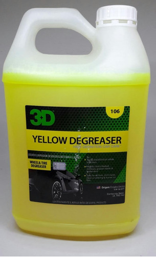 3d Yellow Dregreaser - 1 Gallon  Highgloss