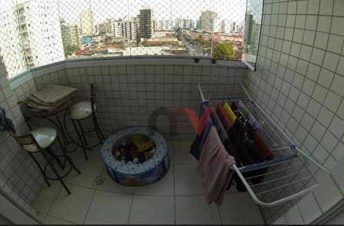 Imagem 5 de 17 de Apartamento À Venda, 60 M² Por R$ 255.000,00 - Vila Guilhermina - Praia Grande/sp - Ap1100