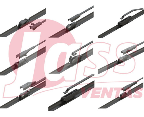 Kit Escobillas Orlan Rober Ecosport Kinetic - Onix - Suran