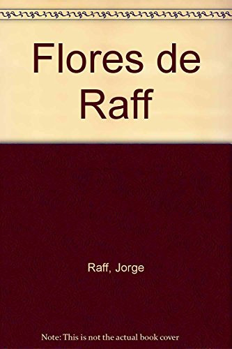 Libro Flores De Raff-escencias Conscientes Energeticas De Ra