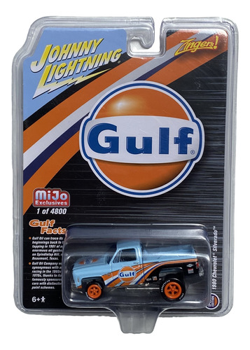 Johnny Lightning Zingers (gulf) - 1980 Chevrolet Silverado