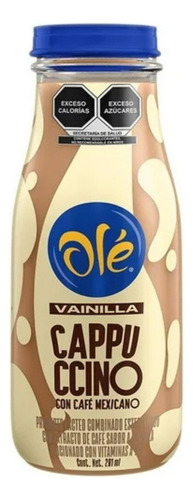 4 Pza Café Con Leche Olé Capuccino Vainilla 281 Ml