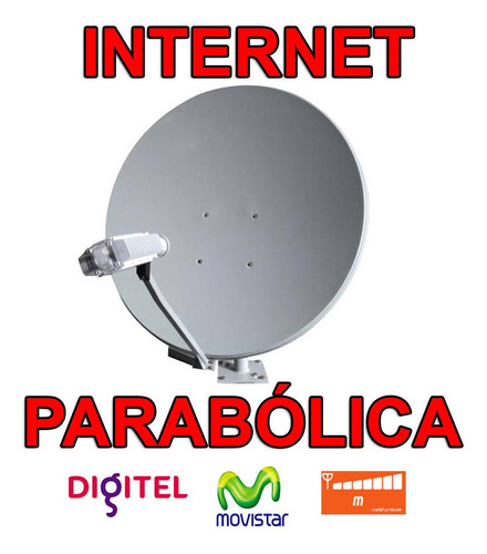 Imagen 1 de 6 de Antena Parabolica Satelital Amplificador Señal Internet 2