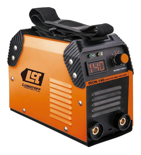 Imagen 3 de 9 de Soldadora Inverter Profesional + Careta + Escuadras Lusqtoff