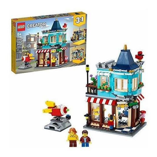 Lego Creator 3 En 1 Townhouse Toy Store 31105, Juguete De Co