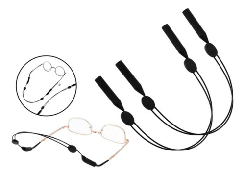 Correa Ajustable De Lentes En Silicona, Antideslizante