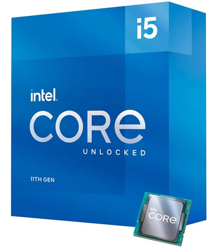 Procesador Intel Core I5 11600k Lga 1200 6 C 12 H 3.9 Ghz