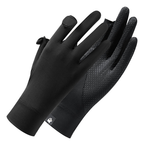 Guantes De Protección Solar Y Ice Silk, Finos Para Verano, A