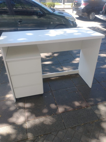 Imagen 6 de 7 de Escritorio Mesa Para Pc Con Cajonera Movil- 120 X 50