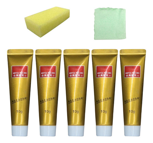 A Ultimate Metal Polish Cream, Eliminador De Óxido, Acero In