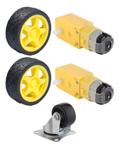 Carrito Para Proyectos. Seguidor De Líneas Y Seguidor De Luz