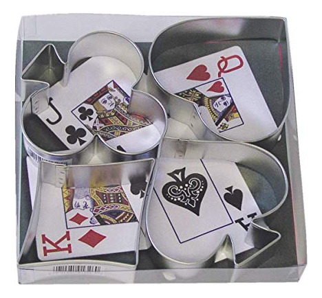 Cortadores De Galletas Con Forma De Cartas R&m International