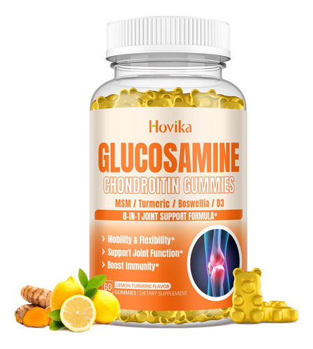 Gomitas De Glucosamina, Condroitina Y Msm 1500 Mg - Suplemen