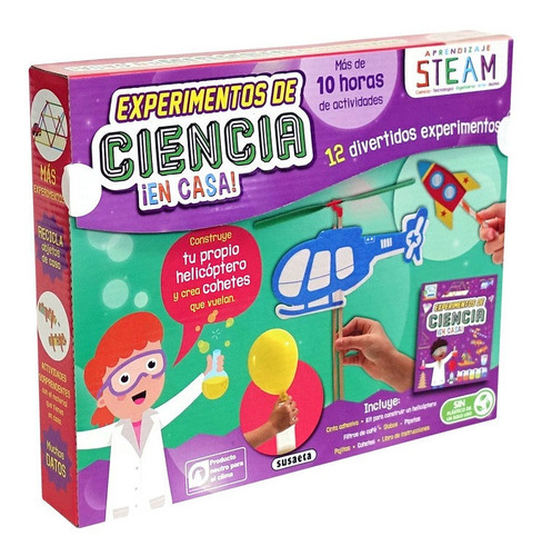 Libro Experimentos De Ciencia En Casa