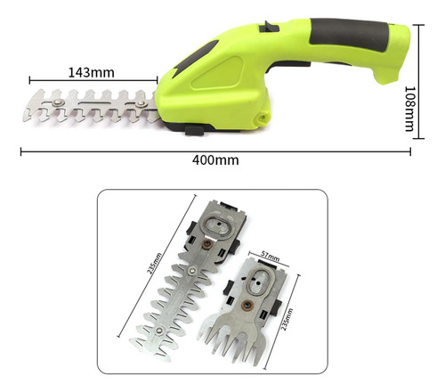 Cortadora De Césped 2 En 1, Cortadora De Eléctrica Para