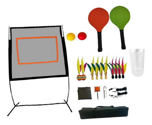 Bádminton Net Set Con Reemplazo De Bolsa De Almacenamiento