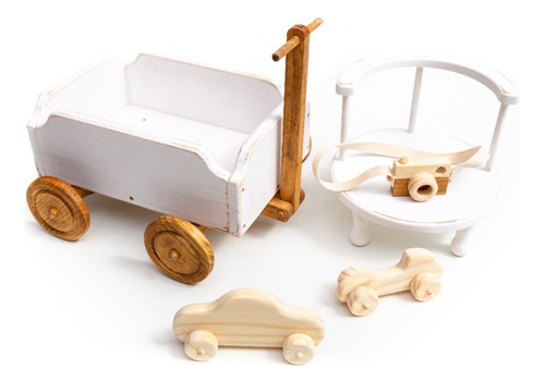 Props - Kit Clean Para Ensaios Newborn E Acompanhamentos