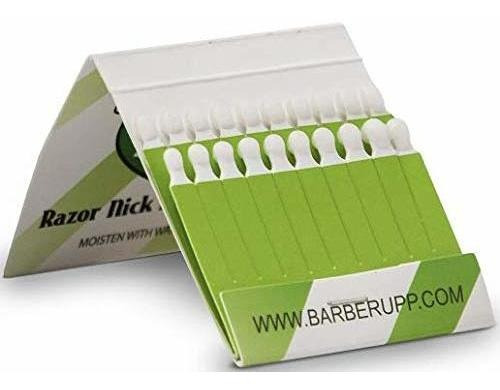 Barberupp Hemostático Palillo De Afeitado Accesorios (verde 