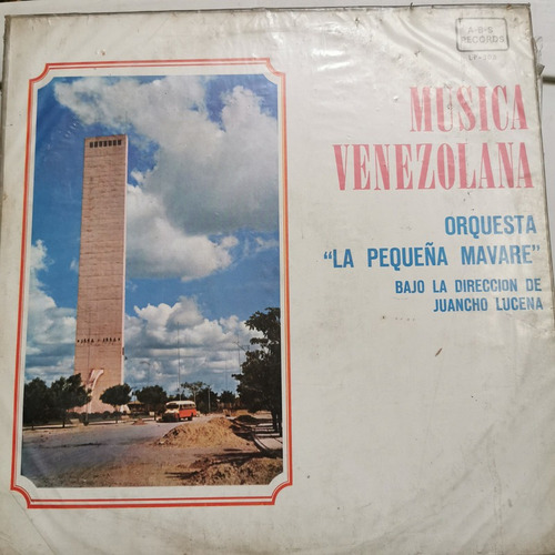 Disco Lp:orq, Pequeña Mavare- Musica Venezolana