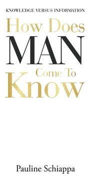 Libro How Does Man Come To Know - Pauline Schiappa