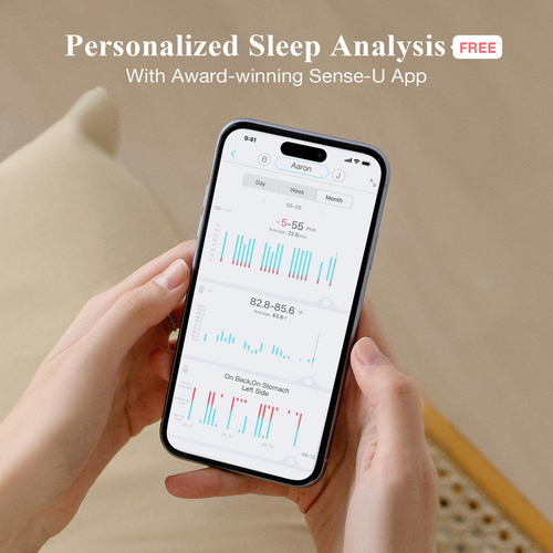 Monitor Inteligente Sense-u Pro Para Bebé, Largo Alcance