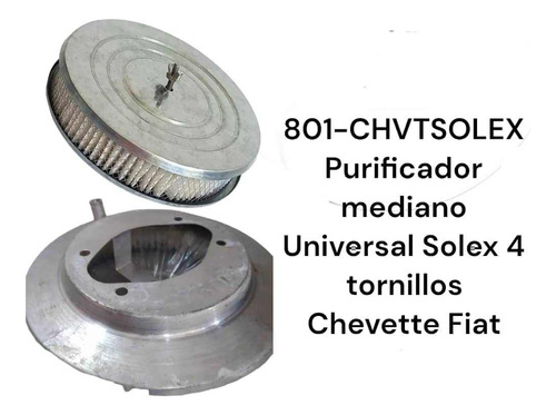 Purificador Universal Chevette Solex 4 Tornillo 