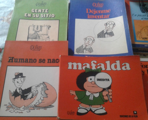 Lote Libros De Quino Dejenme Inventar Mafalda Gente