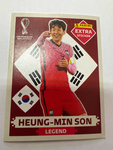 Imagen 1 de 2 de Lámina Extra Sticker Base Hueng-ming Son