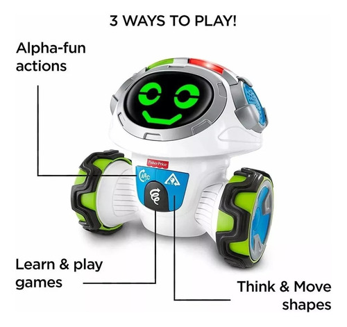 Movi Dice Juguete Interactivo Fisher Price Robot Movimientos