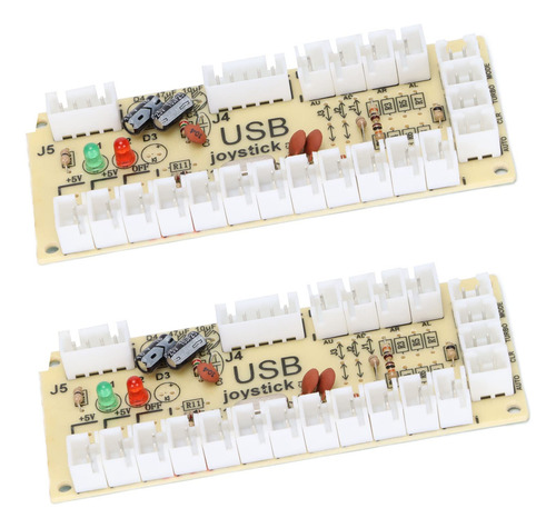 Pack Controlador Usb Encoder Cero Retardo Para Pc Y Mame