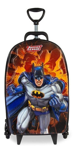 Imagem 1 de 1 de Mochilete 3d Liga Batman