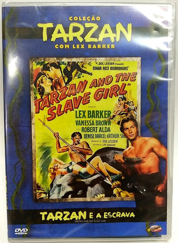 Tarzan E A Escrava - Lex Barker - Original Lacrado