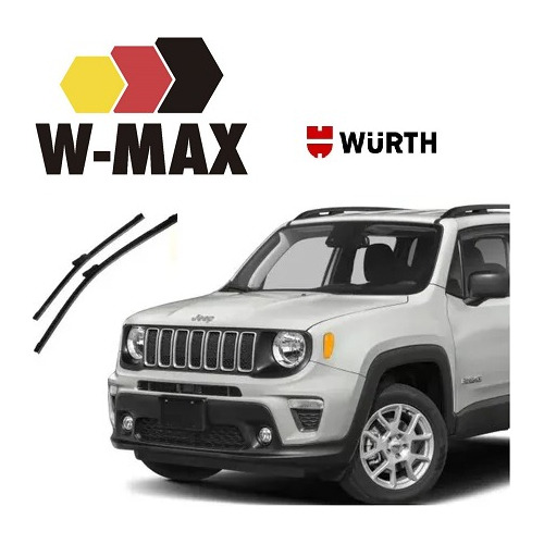 Escobillas Jeep Renegade Wurth Silicona Premium X Jgo