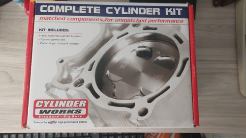 Kit Cilindro Ktm/huski/gas 65 Completo C/ Pistão E Anel Novo
