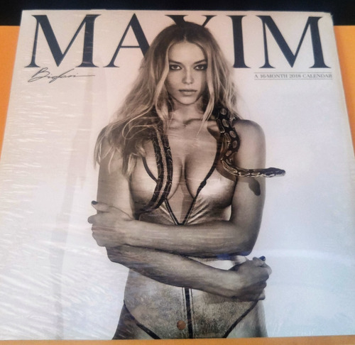 Calendario Maxim Edicion 2018 1 Meses Sexy Modelos