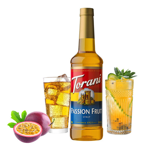 Jarabe Torani Maracuya Passion Fruit Syrup Original 750ml