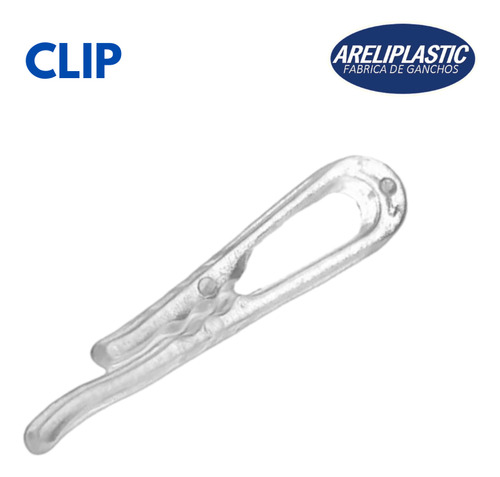Clips Sujeta Mangas De Camisa Transparentes Caja Con 10,000