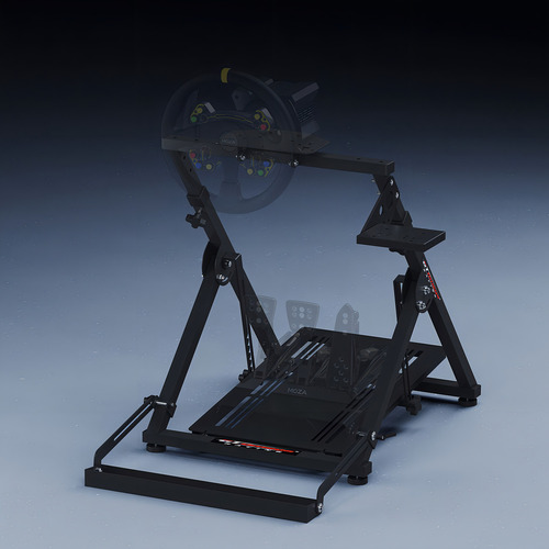 Gt Omega Apex Racing Wheel Stand For Logitech Fanatec Clubsport Thrustmaster Gaming Steering Wheel Pedal & Shifter Mount, Tx T500 T300 G29 G920 Ps4 Xbox Foldable Tilt-adjustable For Racing Control