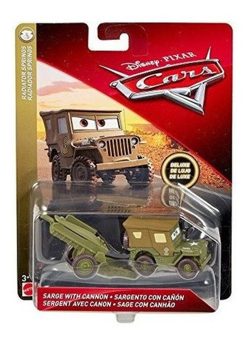 Disney Cars - Juguete De Gran Tamaño Con Diseño De Sarge, Fu