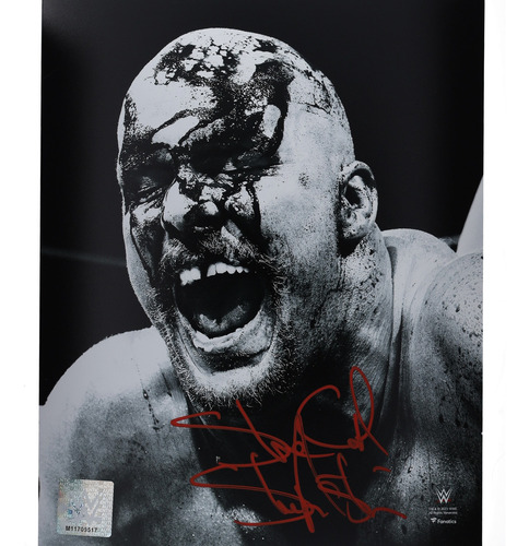 Foto Wwe Autografiada Por Stone Cold Steve Austin