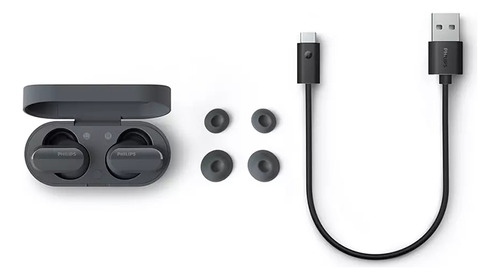 Auriculares Philips True Wireless Negro
