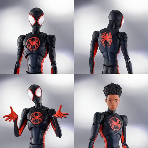 Action Figure Miles Morales Homem-aranha C/acessórios