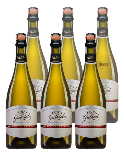 Espumante Finca Gabriel Brut Nature 750 Ml Caja X6 Unidades