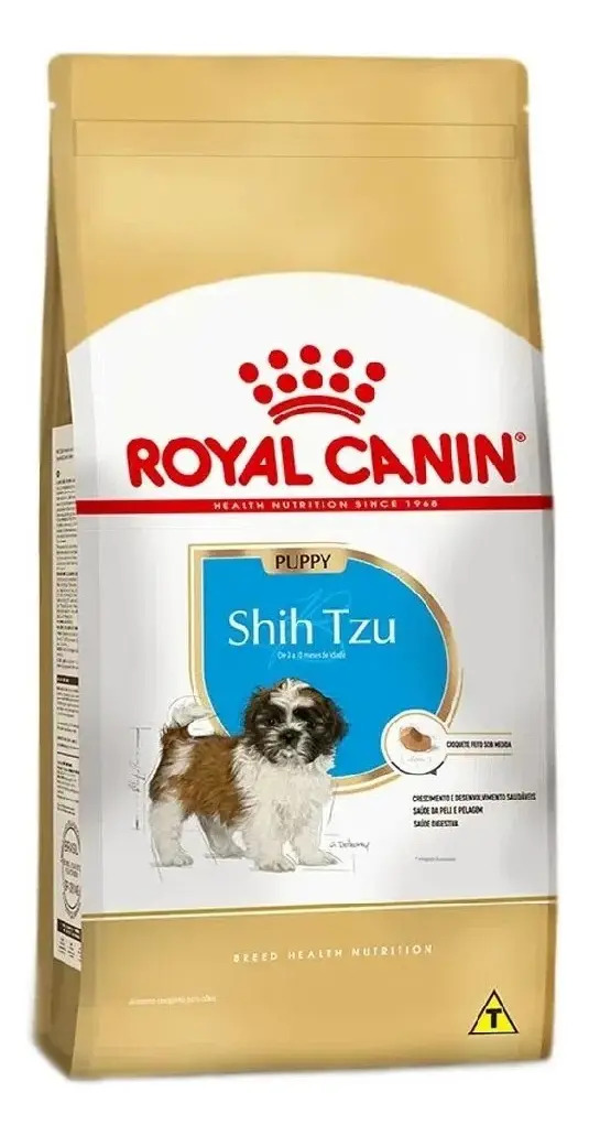 Alimento Royal Canin Breed Health Nutrition Shih Tzu para cão filhote de raza pequena sabor mix