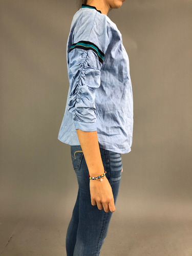Sudadera Zara Talla S Color Azul (Usado)