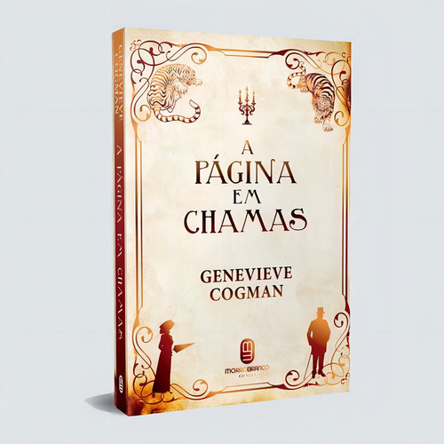 A Página Em Chamas - Vol. 3: Coleçao Biblioteca Invisivel - Vol. 3, De Cogman, Genevieve. Editora Morro Branco, Capa Mole, Edição 1ª Edição - 2018 Em Português