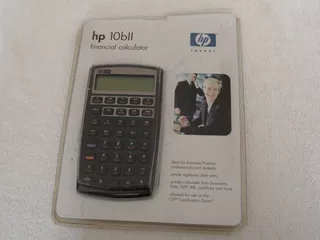 Calculadora Hp 10bii Hewlett Packard Manual Y Funda