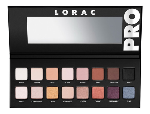 Paleta De Sombras Lorac Pro Palette With Mini Eye Primer