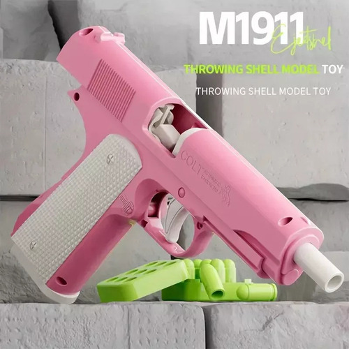 Pistola Colt 1911 Fidget Antistress Carrot 3d