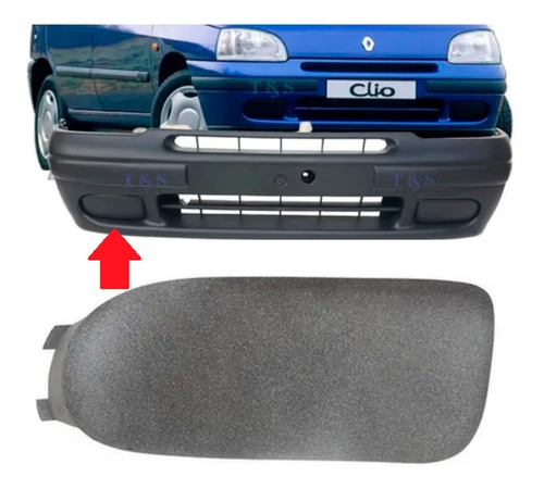 Rejilla Tapa Lateral Paragolpe Clio 1996 1997 1998 Derecho